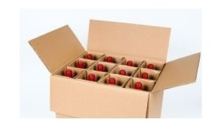 Χαρτοκιβώτια για ποτήρια φιάλες